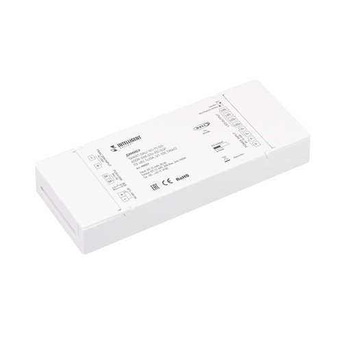 INTELLIGENT ARLIGHT Диммер SMART-DALI-101-72-D2-ADDR-DIM-DT6-PD-SUF (12-48V, 1x20A, 0/1-10V, TRIAC) (IARL, IP20 Пластик, 5 лет)