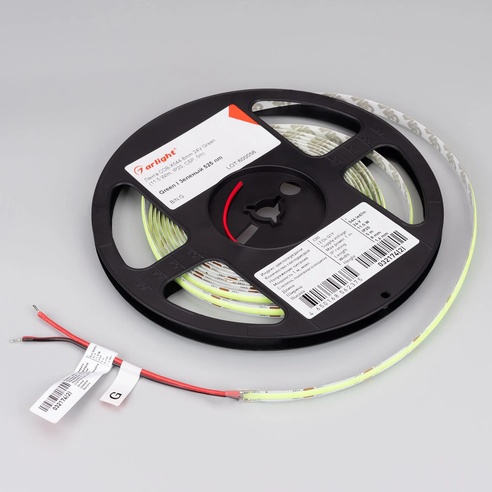 Лента светодиодная COB-X544-8mm 24V Green (11.5 W/m, IP20, CSP, 5m) (Arlight, -)