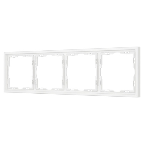 Рамка пластиковая FRM-NOBE-SFPL-4-WH (Arlight, -)