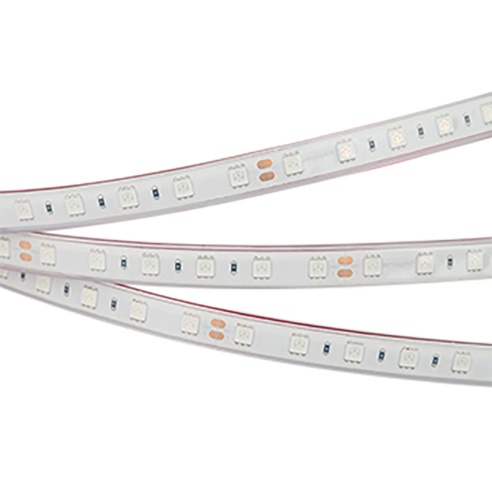 Лента светодиодная герметичная RTW-PFS-B60-13mm 24V Green (14.4 W/m, IP68, 5060, 5m) (Arlight, -)