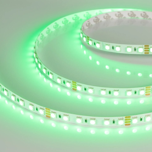 Лента светодиодная RT-B84-10mm 24V RGB (21 W/m, IP20, 5060, 5m) (Arlight, Открытый)