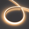 Лента герметичная WAVE-TOP-PU-A144-10x10mm 24V Warm2700 (5 W/m, IP68, 1m, wire x1) (Arlight, Вывод боковой, 3 года)