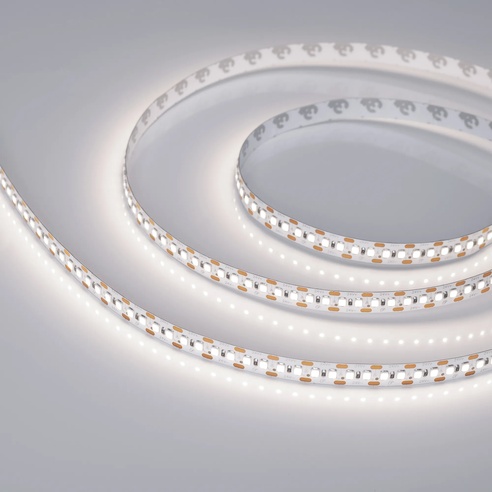 Лента светодиодная RT-A168-10mm 24V Day4000-CX2 (17.3 W/m, IP20, 2835, 5m) (Arlight, резка 2 светодиода)