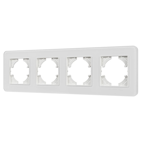 Рамка стеклянная FRM-OMALI-GS-4-WH (Arlight, -)