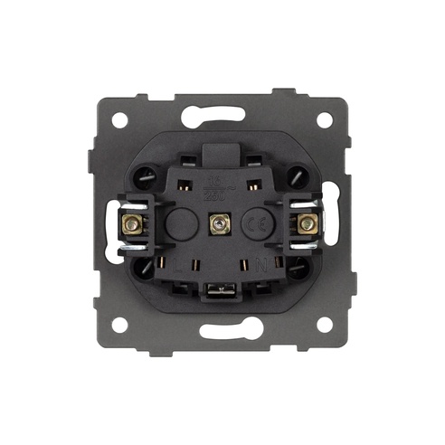 Механизм розетки влагозащищённый SCT-MCP-PL-GR-V (250V, 16A) (Arlight, -)