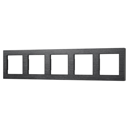 Рамка алюминиевая FRM-PRESTO-ALS-5-BK (Arlight, -)