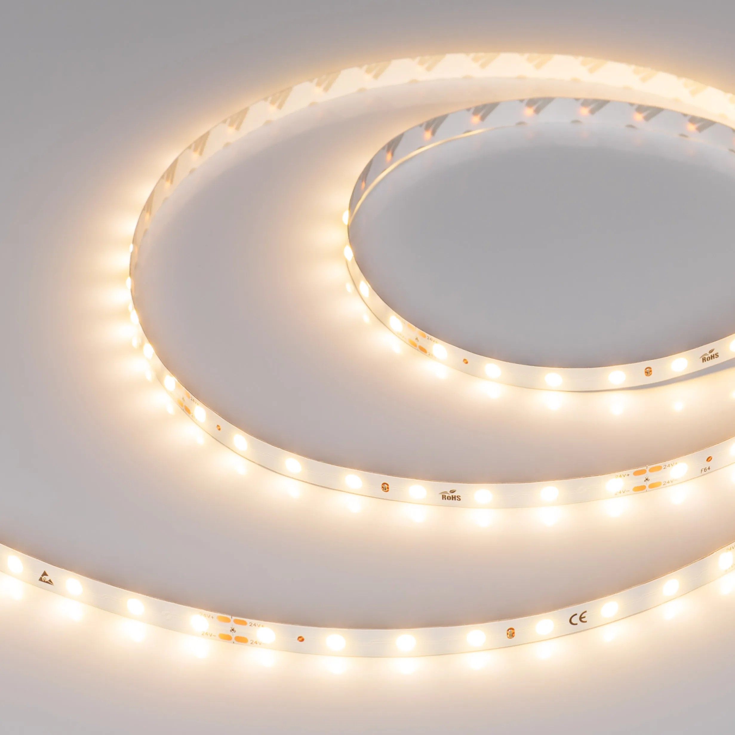 Лента светодиодная DOT-X64-8mm 24V Warm3000 (5 W/m, IP20, 5m) (Arlight, Открытый) - изображение товара