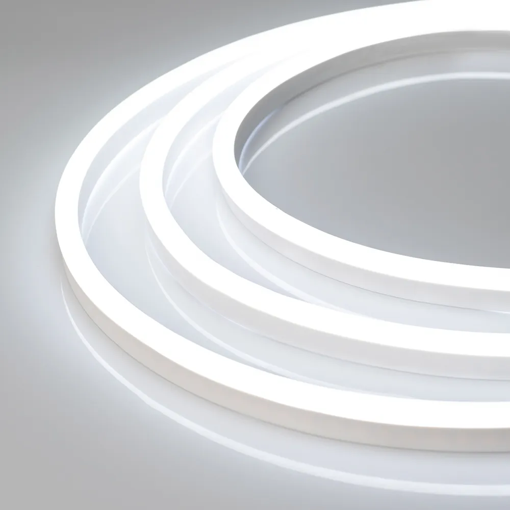 Гибкий неон ARL-NEON-1608-SIDE 24V White (Arlight, 6 Вт/м, IP65) - изображение товара