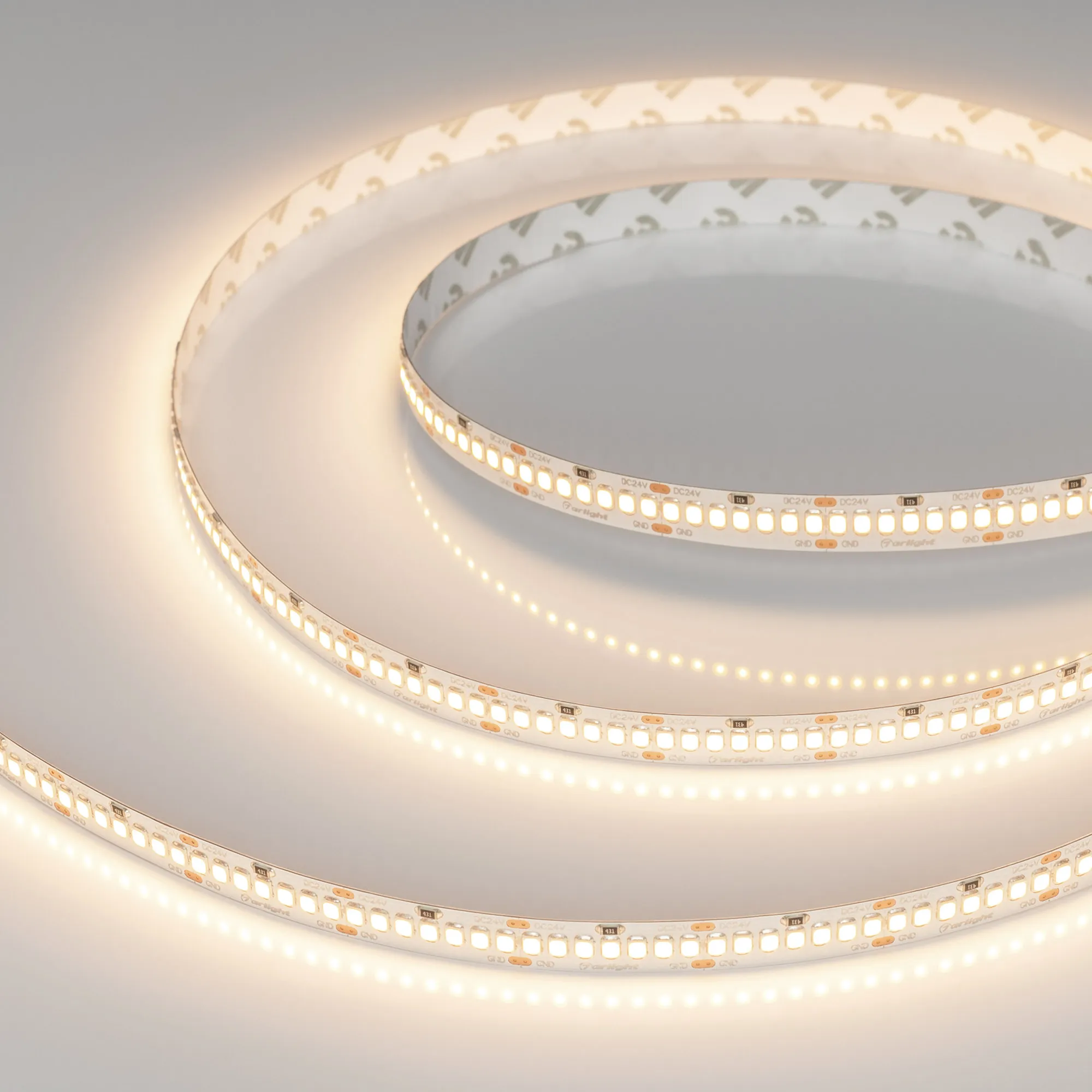 Лента светодиодная UL-A252-10mm 24V Warm3000 (11 W/m, IP20, 5m) (Arlight, 7 лет) - изображение товара