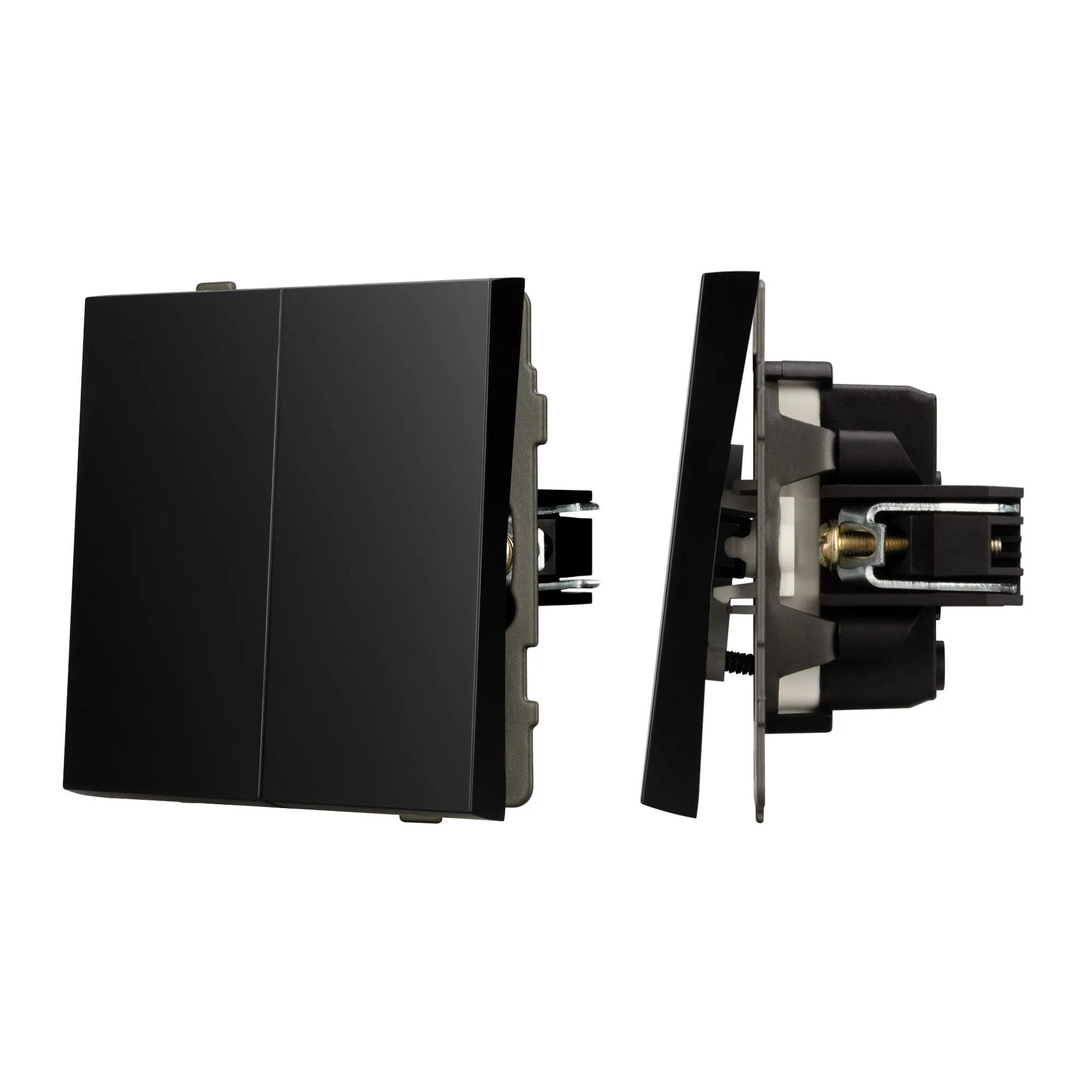 Механизм выключателя управления шторами SWT-TENDO-MKR2-PL-BK (230V, 10A) (Arlight, -)