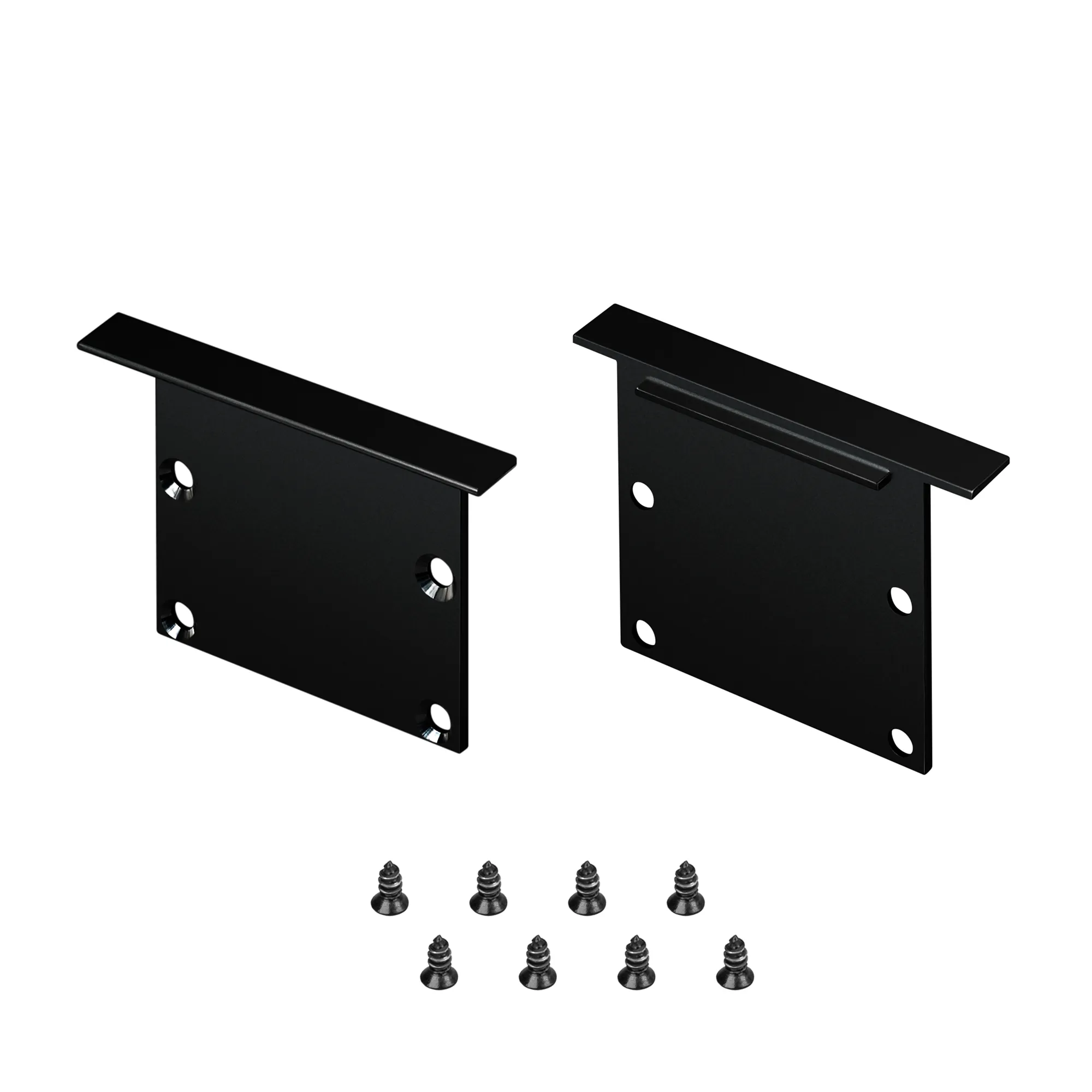 Заглушка LINIA49-F-S BLACK глухая (Arlight, Металл) - изображение товара