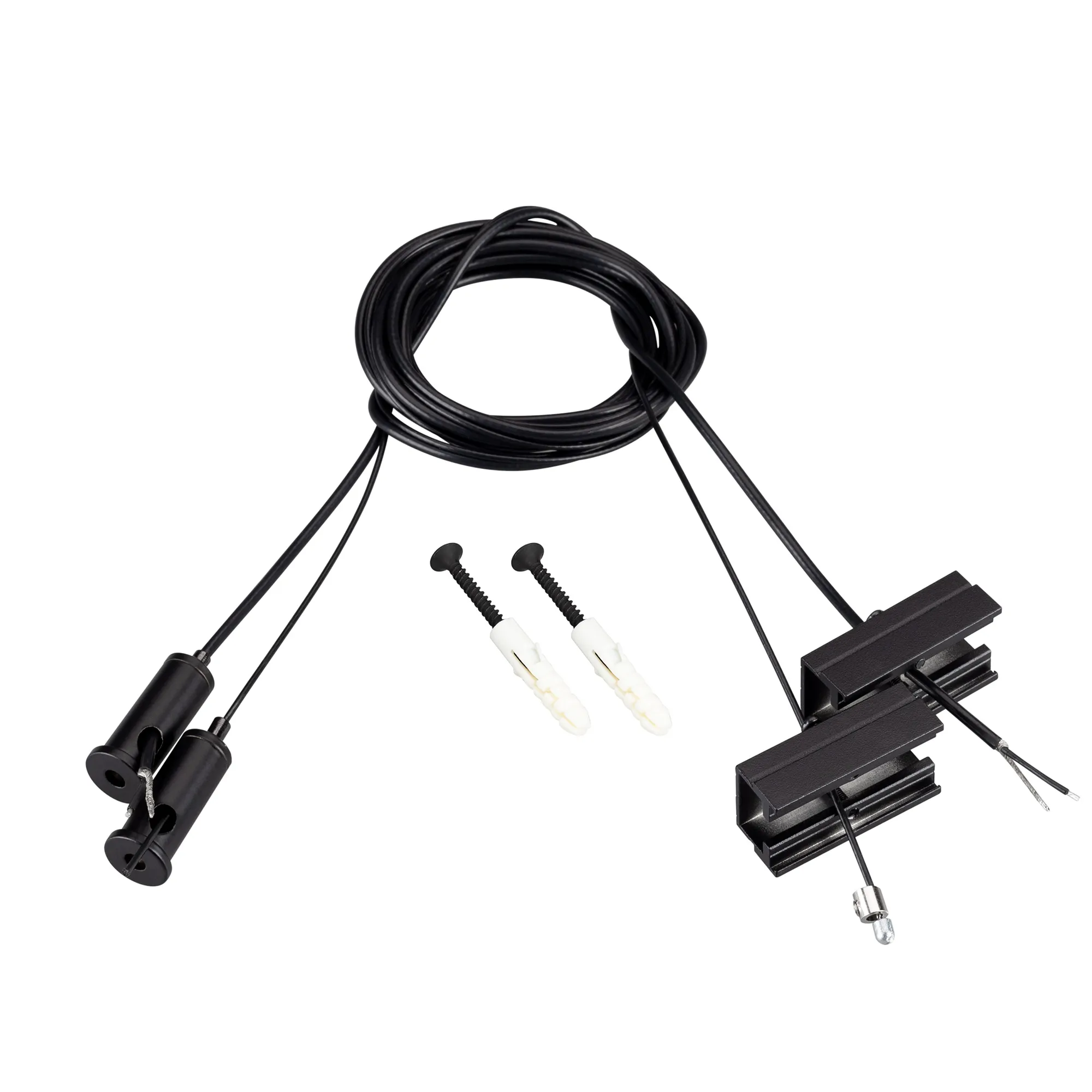 Подвес токопроводящий SL-LINE-25100 2x2m Set BLACK (Arlight, провод 2x0.5) - изображение товара