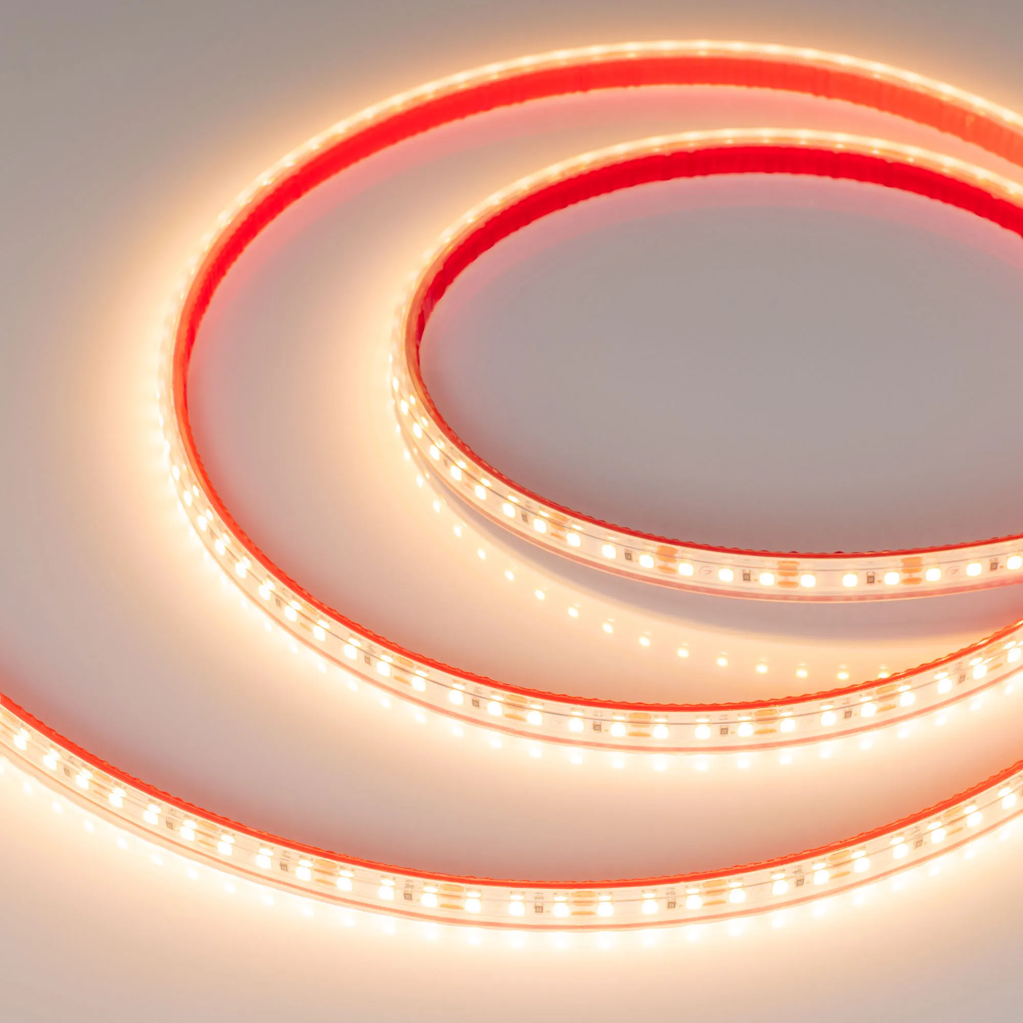 Лента светодиодная герметичная RTW-PS-A120-10mm 12V Warm2700 (9.6 W/m, IP67, 2835, 5m) (Arlight, 9.6 Вт/м, IP67) - изображение товара