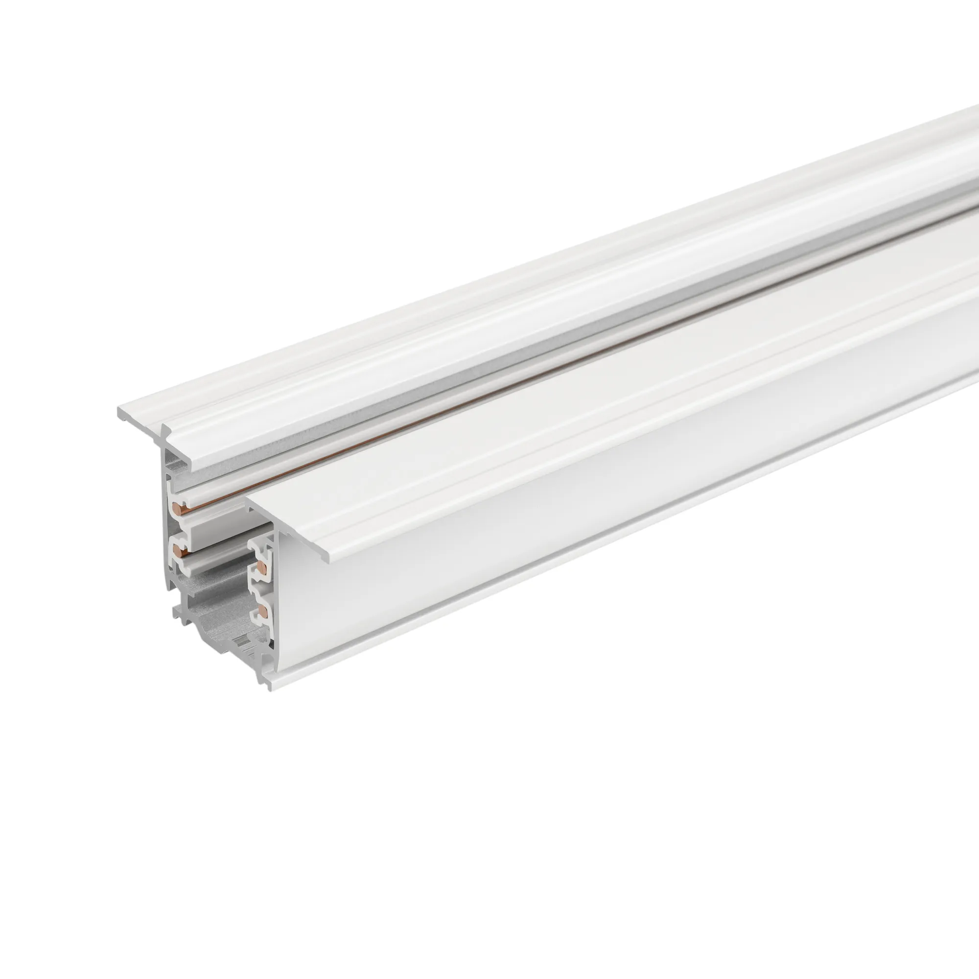 Трек встраиваемый LGD-4TR-TRACK-F-2000-WH-M (D) (Arlight, IP20 Металл, 3 года)