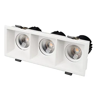 Светильник MS-FLOW-BUILT-S230x85-3x12W Warm3000 (WH, 15 deg, 230V) (Arlight, IP20 Металл, 5 лет)